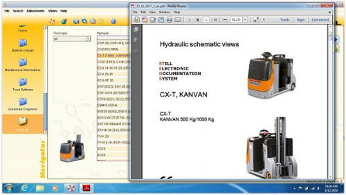 Установка программы STILL STEDS Forklifts 2021