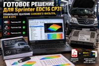 Готовое решение для Sprinter EDC16 CP31: Правильное удаление сажевого фильтра, EGR и DTC (PDF-инструкция + дампы WinOLS)