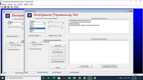 Установка программы GM Development Programming System DPS 4.52