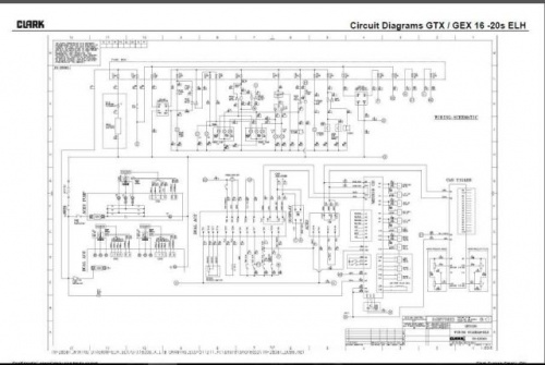 Мануалы CLARK Service Manuals 2020
