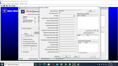 Установка программы GM Development Programming System DPS 4.52