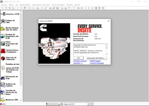 Установка программы Cummins Insite 8.6 Pro (с калибровками INCAL)